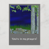 IN DE GARDEN BRIEFKAART (Voorkant)