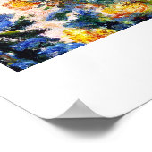 In de Garden Claude Monet vrouw schilder Poster (Hoek)