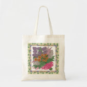 In de Garden ~ Love Bouquet Canvas tas (Voorkant)