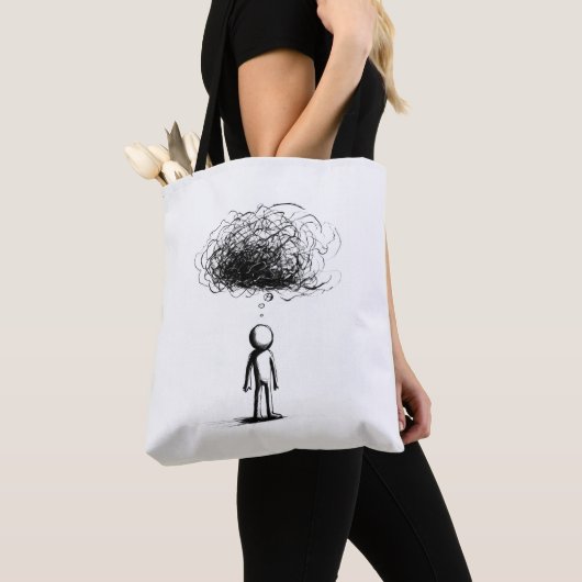 In de gedachtewolk tote bag (Dichtbij)