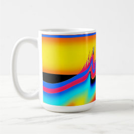 In de geplande flits van synthetische vormen - Ken Koffiemok