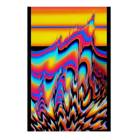 In de geplande flits van synthetische vormen - Ken Perfect Poster (Voorkant)