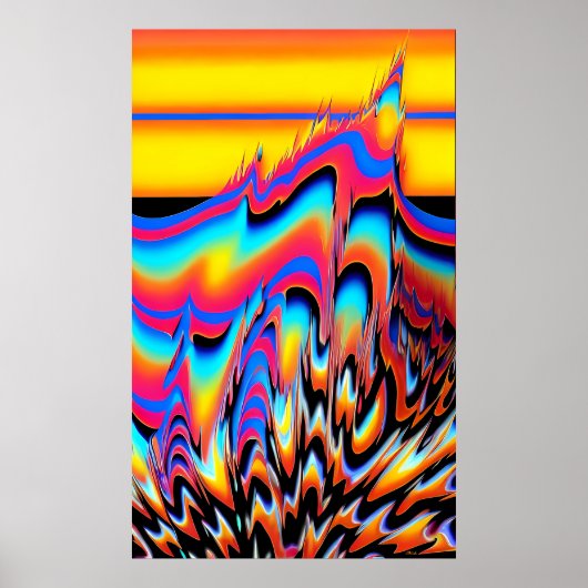 In de geplande flits van synthetische vormen - Ken Poster (Voorkant)