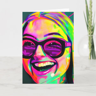 In de Giechels stappen   Vriendschap Kaart