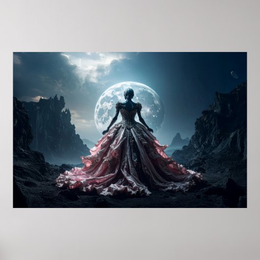 In de gloed van de maan poster (Voorkant)