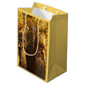 In de gloed van Golden Maple Leaves - Medium Cadeauzakje (Achterkant Gekanteld)