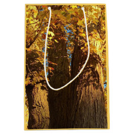In de gloed van Golden Maple Leaves - Medium Cadeauzakje