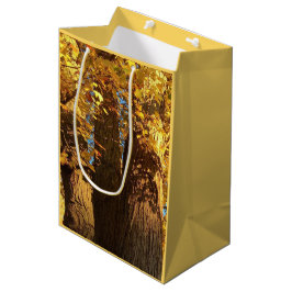 In de gloed van Golden Maple Leaves - Medium Cadeauzakje