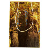 In de gloed van Golden Maple Leaves - Medium Cadeauzakje (Achterkant)