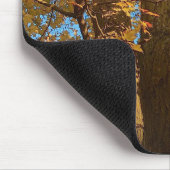 In de gloed van Golden Maple Leaves - Muismat (Hoek)