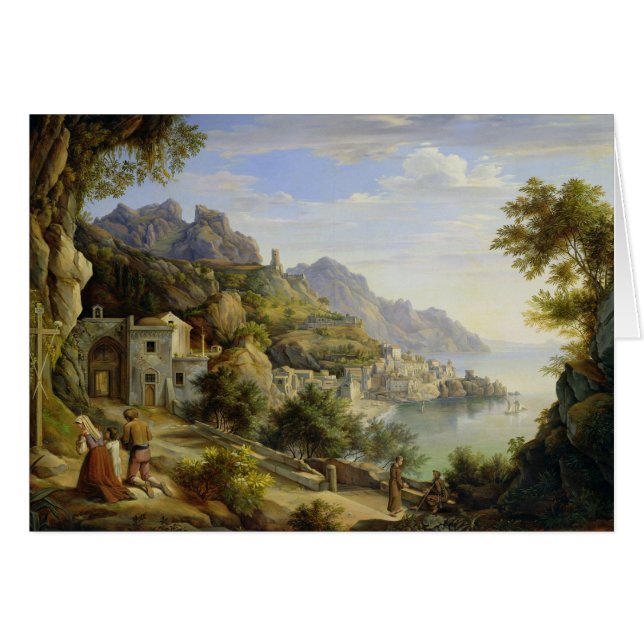 In de Golf van Salerno, 1826 (Voorkant Horizontaal)