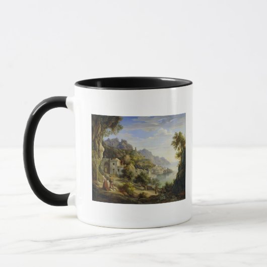 In de Golf van Salerno, 1826 Mok (Links)