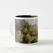 In de Golf van Salerno, 1826 Tweekleurige Koffiemok (Voorkant links)