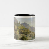 In de Golf van Salerno, 1826 Tweekleurige Koffiemok (Center)