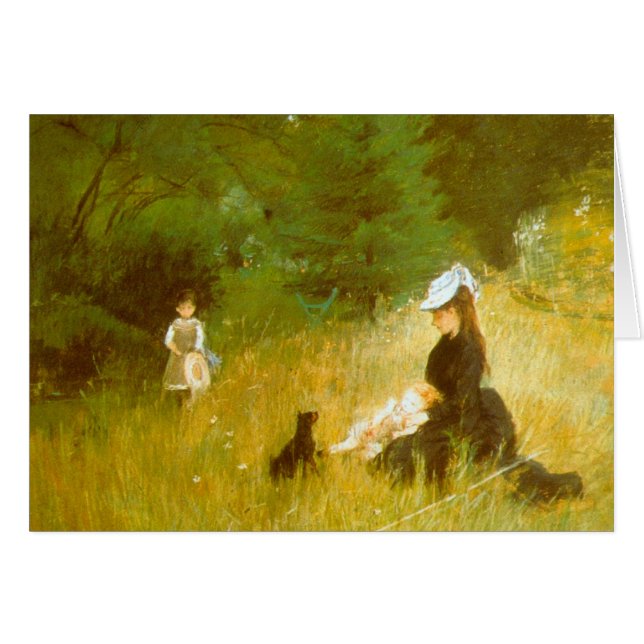 In de gras van Berthe Morisot (Voorkant Horizontaal)