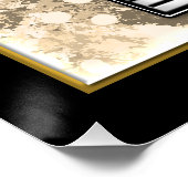 In de groef (pin) perfect poster (Hoek)