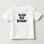 In de grote broer! kinder shirts (Voorkant)