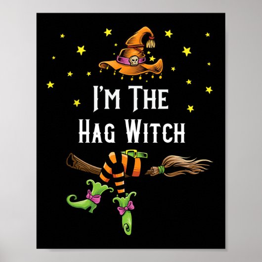 In de Hag Witch Halloween Matching Group kostuum Poster (Voorkant)