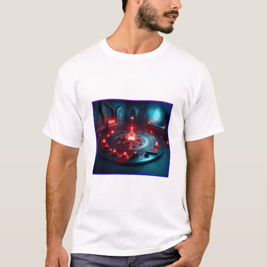 In de hal van de vleermuis koning t-shirt (Voorkant)