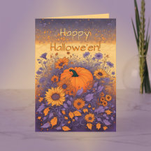 In de Halloween Tuin