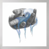 In de hand van mijn hand poster (Voorkant)