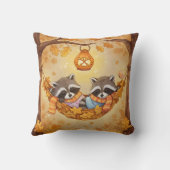 In de hangmat, wasberen kussen (Achterkant)