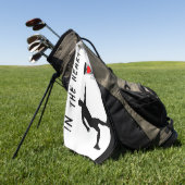 In de hartschijf golfhanddoek (Groen)