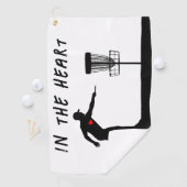 In de hartschijf golfhanddoek (Insitu)