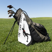 In de hartschijf golfhanddoek (Groen)