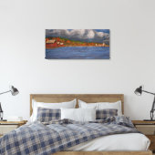 In de haven canvas afdruk (Insitu (Slaapkamer))