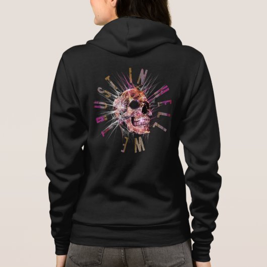 IN DE HELLE VERTROUWEN WE HOODIE (Achterkant)