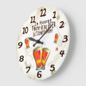 In de hemel is er geen biermuurklok grote klok (Hoek)