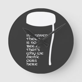 In de hemel is geen bier ronde klok