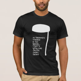 In de hemel is geen bier t-shirt