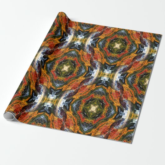 In de herfst.... cadeaupapier (Uitgerold)