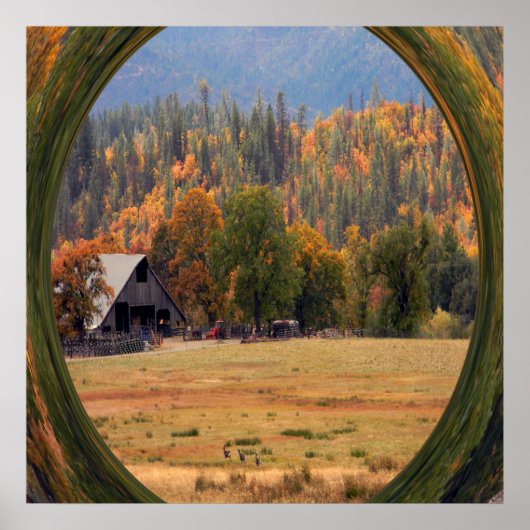 In de Herfst.... Poster (Voorkant)