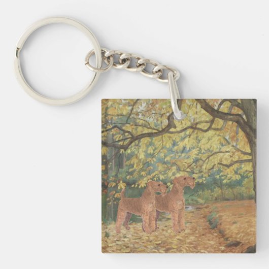 In de herfst sleutelhanger (Voorkant)