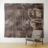 In de herfst verliefd worden | Elegante foto-achte Wandkleed (In Situ (horizontaal))