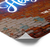 In de hoogte poster (Hoek)