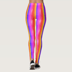 In de horizon abstract leggings