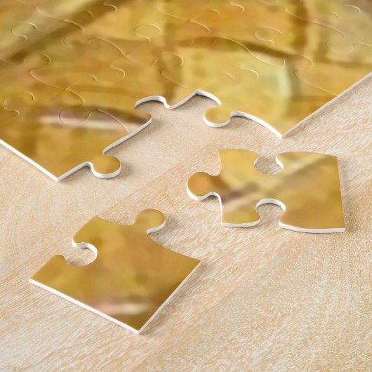 “In de houten schuur” van Jenny Nystrom Legpuzzel (Zijkant)