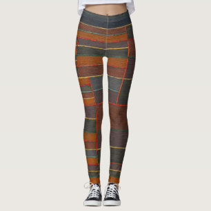 In de huidige zes drempels, Paul Klee, Abstract Leggings