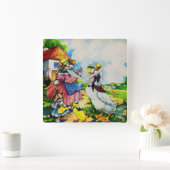 In de jaren '30 bezoeken de katten en het kat van  vierkante klok (Huis)