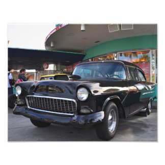 In de jaren 50 in Mel's Diner Foto Afdruk