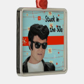 In de jaren 50 metalen ornament (Rechts)