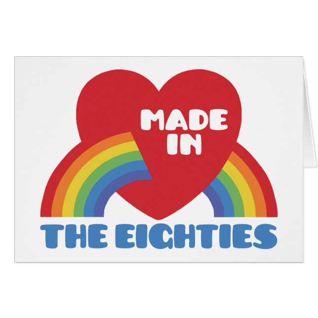 In de jaren '80 gemaakt (Voorkant Horizontaal)