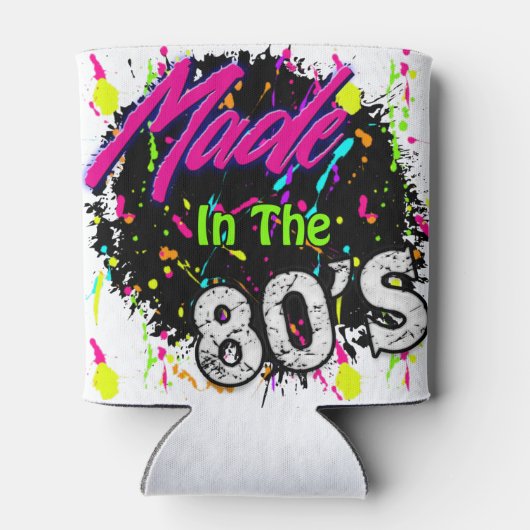 In de jaren '80 gemaakt blikjeskoeler (Achterkant)