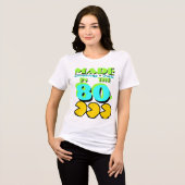 In de jaren '80 gemaakt Tri-Blend shirt (Voorkant volledig)