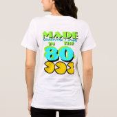 In de jaren '80 gemaakt Tri-Blend shirt (Achterkant)