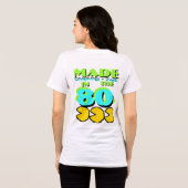 In de jaren '80 gemaakt Tri-Blend shirt (Achterkant volledig)